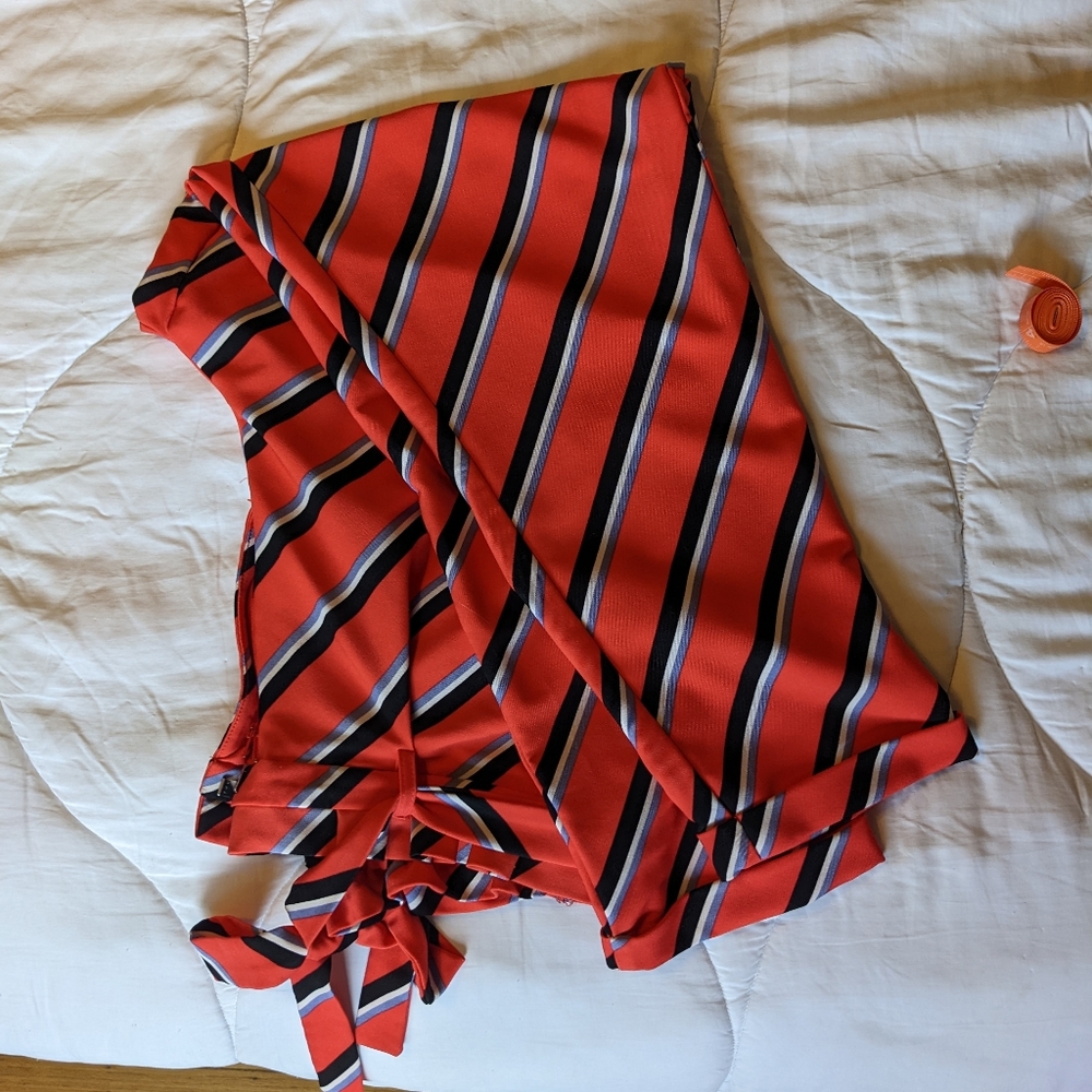 LAST CHANCE! Paper bag pants with tie